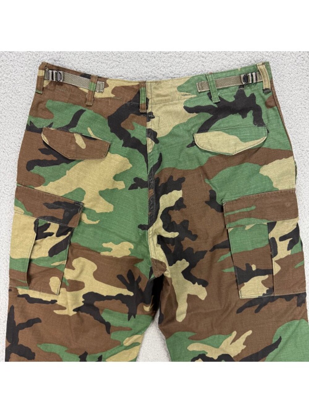 Cold Weather Field Trousers Medium Short Woodland Camo M65 Cargo Pants USGI Army